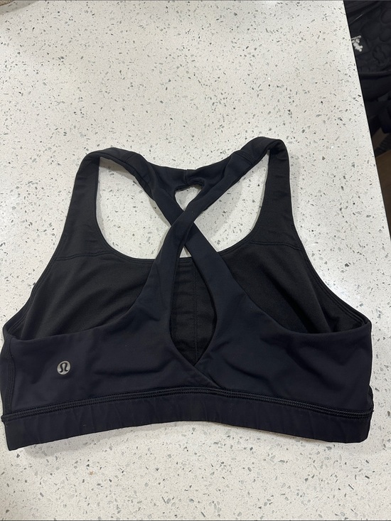 lululemon athletica Other - lululemon athletica Black Crisscross Back Sports Bra